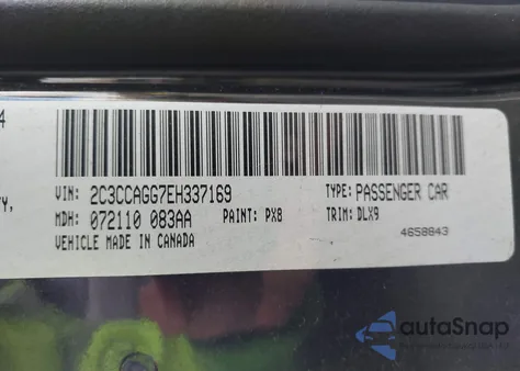 2014 Chrysler 300 300S from USA, damaged, VIN 2C3CCAGG7EH337169